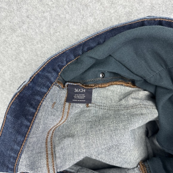 Hart Schaffner‎ Marx Men's 5 Pocket Jeans Size 36x34 - Picture 9 of 10